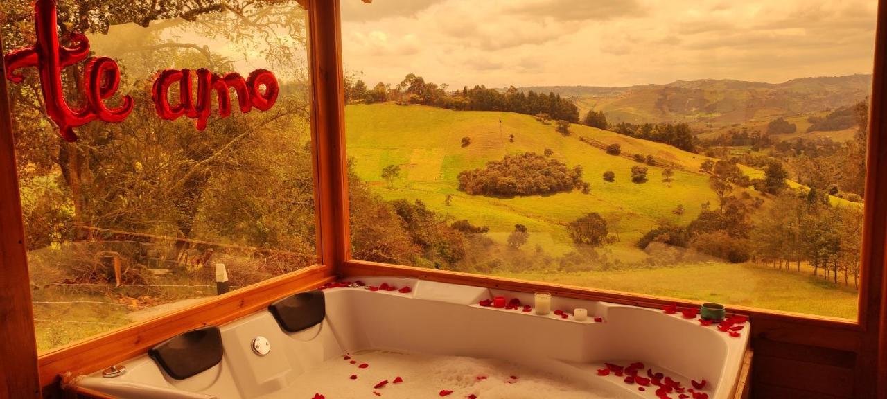 Villa Glamping - Domo el Frailejón con Jacuzzi Villapinzon Exterior foto